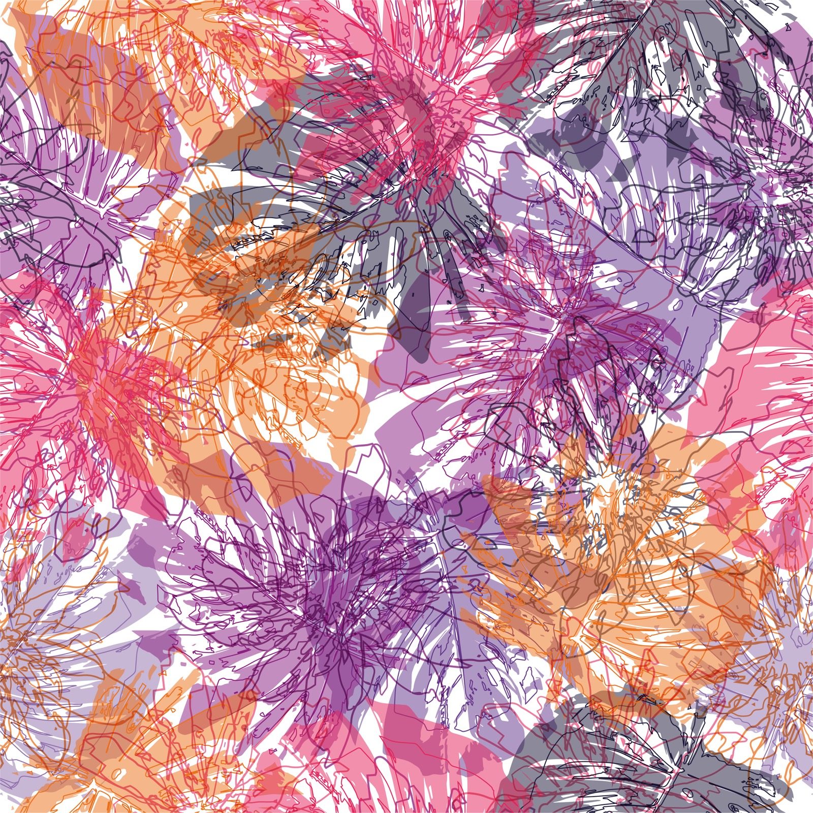 Azure Geo textile — structured modern lines for interiors